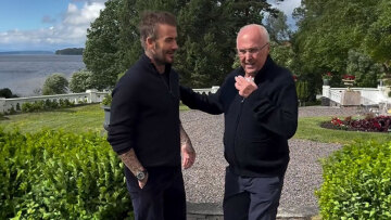 Το συγκινητικό αντίο του Ντέιβιντ Μπέκαμ στον Σβεν Γκόραν Έρικσον