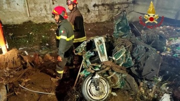 Ιταλία: Αγνοούνται μια γυναίκα και ο γιος της μετά από κατολίσθηση στην Καζέρτα