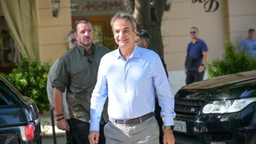 Κυριάκος Μητσοτάκης: Από το νέο γραφείο Κτηματογράφησης Λάρισας ξεκίνησε η επίσκεψη του πρωθυπουργού στην Θεσσαλία