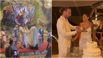 Ευρυδίκη Βαλαβάνη - Γρηγόρης Μόργκαν: Ο γάμος στο σπήλαιο και το beach party στην Κρήτη