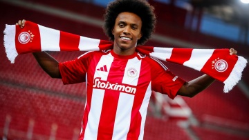 Γουίλιαν για τη μεταγραφή του στον Ολυμπιακό: Ξέρω πόσο μεγάλος είναι ο σύλλογος, έχω μεγάλες φιλοδοξίες