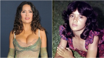 Η Σάλμα Χάγιεκ αναπολεί τα παιδικά της χρόνια με μία φωτογραφία