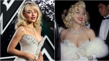 Η Σαμπρίνα Κάρπεντερ φόρεσε στα MTV VMAs το εμβληματικό φουστάνι που είχε βάλει η Μαντόνα στα Όσκαρ του 1991