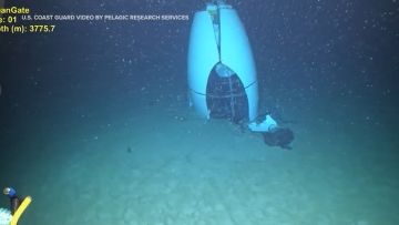 Titan: Βίντεο δείχνει το κατεστραμμένο υποβρύχιο στον βυθό του ωκεανού