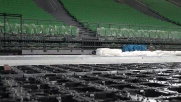 Παναθηναϊκός: To glass floor άρχισε να μπαίνει στο ΟΑΚΑ, οι πρώτες εικόνες -Βίντεο