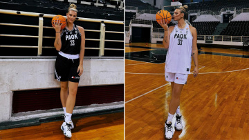 Σαμ Μπρουνέλ: Το μπασκετικό αστέρι του NCAA  που κερδίζει τις καρδιές των φίλων του ΠΑΟΚ - Φωτογραφίες, βίντεο 