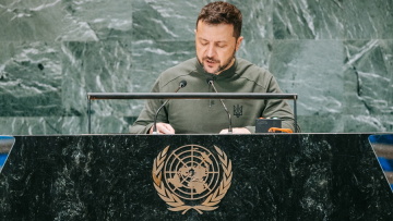 Ομιλία Ζελένσκι στον ΟΗΕ: Η Ρωσία πρέπει να εξαναγκαστεί σε ειρήνη