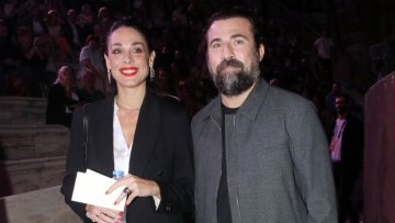 Ιωάννα Τριανταφυλλίδου - Κίμων Κουρής: Βραδινή έξοδος στο Ηρώδειο
