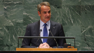 Μητσοτάκης στον ΟΗΕ: Θέλουμε να λύσουμε το θέμα της υφαλοκρηπίδας και της ΑΟΖ με την Τουρκία - Καμία λύση δύο κρατών στην Κύπρο