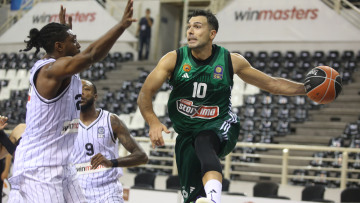 Basket League: Με τα χίλια ζόρια πέρασε από τη Θεσσαλονίκη ο Παναθηναϊκός, 96-93 τον ΠΑΟΚ 
