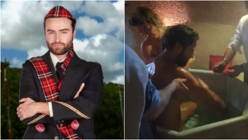 Ρομπ Τζέιμς Σέιμουρ: Ο πρώην παίκτης του Survivor βαφτίστηκε χριστιανός ορθόδοξος - Δείτε το βίντεο