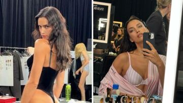 Victoria's Secret: Τα αποκαλυπτικά στιγμιότυπα της Ιρίνα Σάικ από τα backstage του σόου