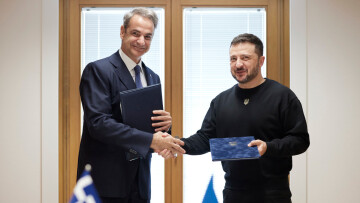 Μητσοτάκης και Ζελένσκι υπέγραψαν συμφωνία συνεργασίας σε θέματα ασφάλειας – Τι προβλέπει