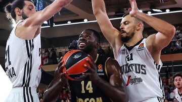Εuroleague: Τζέιμς και Οκόμπο καθάρισαν για την Μονακό, 101-85 τη Βίρτους - Βίντεο 