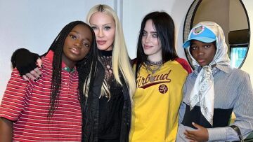 Μαντόνα: Παρακολούθησε τη συναυλία της Μπίλι Άιλις με τα παιδιά της - Δείτε φωτογραφίες