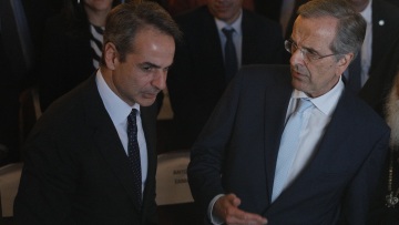 Κυριάκος Μητσοτάκης - Αντώνης Σαμαράς: «Επικίνδυνες σχέσεις» με φόντο τα «ήρεμα νερά του Αιγαίου»