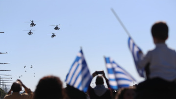 28η Οκτωβρίου: Δείτε  εντυπωσιακές φωτογραφίες και βίντεο από τη στρατιωτική παρέλαση στη Θεσσαλονίκη