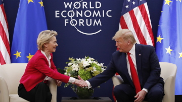 ΕΕ: Πιθανή μια συνάντηση Φον ντερ Λάιεν - Τραμπ στη Ρώμη στο περιθώριο της κηδείας του Φραγκίσκου 