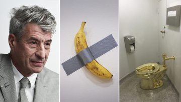 Μαουρίτσιο Κατελάν: Ο αιρετικός της τέχνης, ο Δάκης Ιωάννου και η μπανάνα των 6.000.000 δολαρίων!