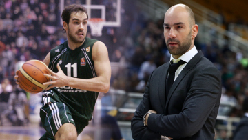 Βασίλης Σπανούλης: Από το ντεμπούτο στη Euroleague ως παίκτης του Παναθηναϊκού στην... πρώτη ως προπονητής κόντρα στον ΠΑΟ 