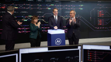 Ιστορική μέρα: Ο Κυριάκος Μητσοτάκης πάτησε το κουμπί και το Μετρό Θεσσαλονίκης ξεκίνησε