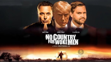 «No Country for Woke Men»: Μασκ, Τραμπ και Βανς ως ήρωες ταινίας, έτοιμοι να... αφανίσουν το Κίνημα της Αφύπνισης στις ΗΠΑ