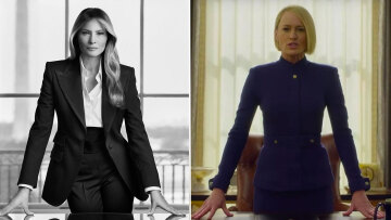 Μελάνια Τραμπ όπως Κλερ Άντεργουντ από το House of Cards - Οι… αναπάντεχες ομοιότητες που εντόπισαν τα social media