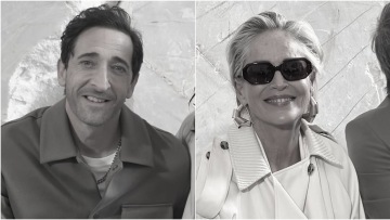  Άντριεν Μπρόντι και Σάρον Στόουν: Στην Αθήνα οι ηθοποιοί - Δείτε φωτογραφίες