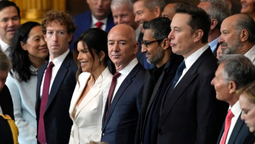 Μασκ, Ζούκερμπεργκ και Μπέζος: $50 δισ. μέσα σε δύο ημέρες έχασαν εξαιτίας των δασμών του Τραμπ οι billionaires φίλοι του