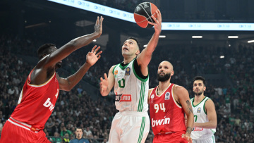 Παναθηναϊκός-Ολυμπιακός 80-68: Εύκολα το 1-0 στους τελικούς ο ΠΑΟ - Βίντεο 