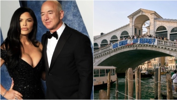 Αντιδράσεις στη Βενετία για τον γάμο του Μπέζος και της Σάντσεζ - «Θέλουμε να πάρουμε πίσω την πόλη μας» διαδηλώνουν ακτιβιστές