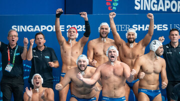 Ελλάδα - Σερβία 16-7: Τους διέλυσε και κατέκτησε το χάλκινο μετάλλιο η «γαλανόλευκη» - Βίντεο