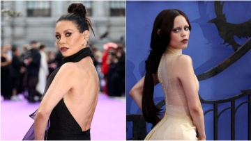 Κάθριν Ζέτα Τζόουνς και Τζένα Ορτέγκα εντυπωσίασαν στην παγκόσμια πρεμιέρα της δεύτερης σεζόν της σειράς «Wednesday»
