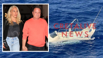 Προσάραξε σε ξέρα και βυθίστηκε το σκάφος του Απόστολου Λύτρα στη Σαντορίνη - Δείτε φωτογραφίες