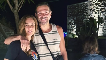 Ο Τάσος Ιορδανίδης και η Θάλεια Ματίκα απολαμβάνουν το καλοκαίρι στη Μάνη