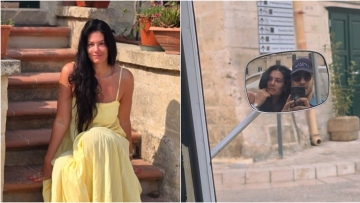 Η Μαρία Κορινθίου κάνει διακοπές με τον σύντροφό της στην Ιταλία - Ανέβασαν μαζί φωτογραφία για πρώτη φορά