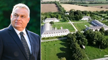 Αντιδράσεις στην Ουγγαρία για το παλάτι του Όρμπαν - Ζέβρες και αντιλόπες βόσκουν σε τεράστιους κήπους, δείτε βίντεο από drone