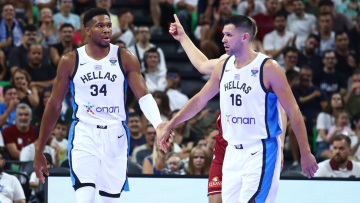 Ελλάδα - Λετονία 104-86: Φιλική νίκη στο ΟΑΚΑ με double-double του Αντετοκούνμπο - Βίντεο