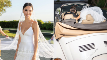 Η Αλεξάνδρα Νίκα δημοσίευσε τις πρώτες φωτογραφίες από τον γάμο της με τον Κωνσταντίνο Αργυρό