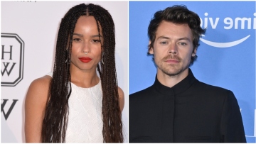 Ζόι Κράβιτζ: Εθεάθη να περπατά στη Ρώμη αγκαζέ με τον Χάρι Στάιλς - Δείτε το βίντεο