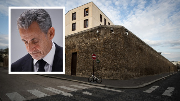 «Δεν με φοβίζει η φυλακή», λέει ο Σαρκοζί λίγο πριν οδηγηθεί στο κελί του - Οι συνθήκες κράτησής του στη La Santé
