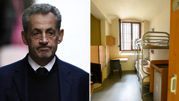 Μέσα στο κελί των 9 τ.μ. όπου κρατείται ο Σαρκοζί, έχει γραφείο και TV ενώ το έχει διακοσμήσει με φωτογραφίες - Ο συμβολισμός των βιβλίων που πήρε μαζί του