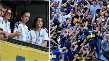 Θρίαμβος της Μπόκα Τζούνιορς στο superclasico, 2-0 την Ρίβερ Πλέιτ υπό το βλέμμα της Ντούα Λίπα - Δείτε βίντεο 