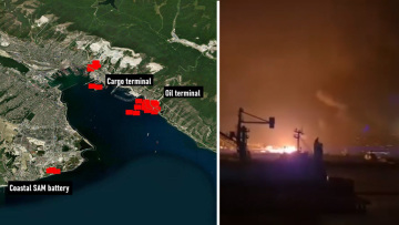 Με πυραύλους Neptune η Ουκρανία χτύπησε τη Ρωσία εκεί που πονάει: Στο λιμάνι Νοβοροσίσκ - «Φρένο» στην εξαγωγή 2,2 εκατ. βαρελιών πετρελαίου ημερησίως