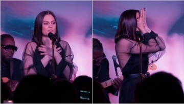 Jessie J: Η συγκίνησή της στη σκηνή για την αποβολή που είχε και για την απώλεια φίλου της
