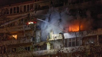 Ένας νεκρός και επτά τραυματίες από ρωσικά πλήγματα στο Κίεβο - Ζημιές σε κατοικίες και οχήματα 