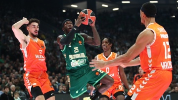 Euroleague: Η Βαλένθια έριξε τον Παναθηναϊκό από την κορυφή, διπλό 8άδας η Μπαρτσελόνα, νίκες για Μπασκόνια και Βίρτους 

