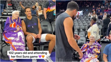 Μια 102χρονη έζησε τον πρώτο της αγώνα των Σανς: Η πιο τρυφερή στιγμή της σεζόν στο Φοίνιξ​, δείτε βίντεο
