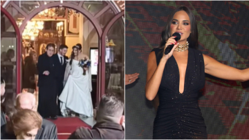 Ζευγάρι παντρεύτηκε στο Περιστέρι και δίπλα στην εκκλησία είχε συναυλία η Ρία Ελληνίδου, δείτε βίντεο
