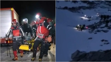 Διασώθηκαν μετά από επιχείρηση 8 ωρών οι 8 ορειβάτες στον Ταΰγετο:  Δύο τραυματίες στο νοσοκομείο Σπάρτης, δείτε βίντεο